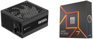 PSU CPU Combo -  Corsair CP-9020271-NA Bundle with  AMD 100-100000591WOF