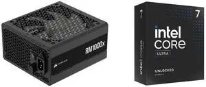 PSU CPU Combo -  Corsair CP-9020271-NA Bundle with  Intel BX80768265K