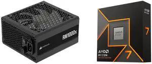 PSU CPU Combo -  Corsair CP-9020271-NA Bundle with  AMD 100-100001404WOF