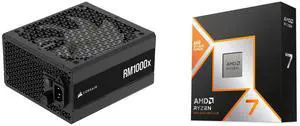 PSU CPU Combo -  Corsair CP-9020271-NA Bundle with  AMD 100-100001084WOF