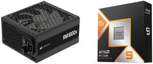 PSU CPU Combo -  Corsair CP-9020271-NA Bundle with  AMD 100-100001368WOF