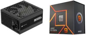 PSU CPU Combo -  Corsair CP-9020271-NA Bundle with  AMD 100-100000514WOF