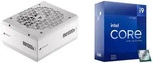 PSU CPU Combo -  Corsair CP-9020275-NA Bundle with  Intel BX8071512900KF