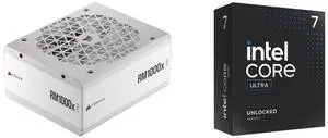 PSU CPU Combo -  Corsair CP-9020275-NA Bundle with  Intel BX80768265K