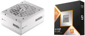 PSU CPU Combo -  Corsair CP-9020275-NA Bundle with  AMD 100-100001368WOF
