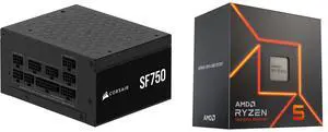 PSU CPU Combo -  Corsair CP-9020284-NA Bundle with  AMD 100-100001015BOX