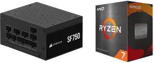 PSU CPU Combo -  Corsair CP-9020284-NA Bundle with  AMD 100-100001582BOX