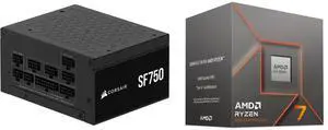 PSU CPU Combo -  Corsair CP-9020284-NA Bundle with  AMD 100-100001590BOX