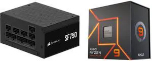 PSU CPU Combo -  Corsair CP-9020284-NA Bundle with  AMD 100-100000589WOF