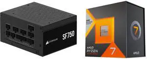PSU CPU Combo -  Corsair CP-9020284-NA Bundle with  AMD 100-100000910WOF