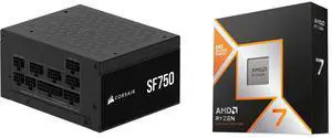 PSU CPU Combo -  Corsair CP-9020284-NA Bundle with  AMD 100-100001084WOF
