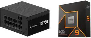 PSU CPU Combo -  Corsair CP-9020284-NA Bundle with  AMD 100-100001277WOF