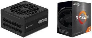 PSU CPU Combo -  Corsair CP-9020258-NA Bundle with  AMD 100-100000457BOX