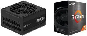 PSU CPU Combo -  Corsair CP-9020258-NA Bundle with  AMD 100-100001585BOX