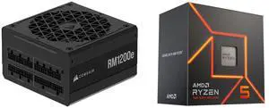 PSU CPU Combo -  Corsair CP-9020258-NA Bundle with  AMD 100-100001015BOX