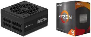 PSU CPU Combo -  Corsair CP-9020258-NA Bundle with  AMD 100-100000061WOF