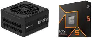 PSU CPU Combo -  Corsair CP-9020258-NA Bundle with  AMD 100-100001405WOF