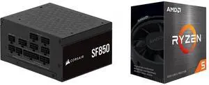 PSU CPU Combo -  Corsair CP-9020256-NA Bundle with  AMD 100-100000457BOX