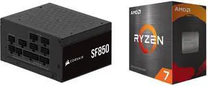 PSU CPU Combo -  Corsair CP-9020256-NA Bundle with  AMD 100-100001582BOX