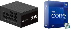 PSU CPU Combo -  Corsair CP-9020256-NA Bundle with  Intel BX8071512900KF