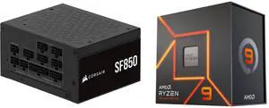 PSU CPU Combo -  Corsair CP-9020256-NA Bundle with  AMD 100-100000589WOF