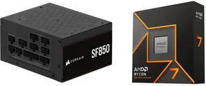PSU CPU Combo -  Corsair CP-9020256-NA Bundle with  AMD 100-100001404WOF