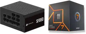 PSU CPU Combo -  Corsair CP-9020256-NA Bundle with  AMD 100-100000592BOX