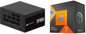 PSU CPU Combo -  Corsair CP-9020256-NA Bundle with  AMD 100-100000910WOF