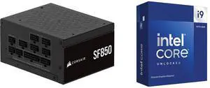 PSU CPU Combo -  Corsair CP-9020256-NA Bundle with  Intel BX8071514900KF