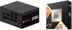 PSU CPU Combo -  Corsair CP-9020256-NA Bundle with  AMD 100-100000719WOF