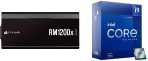 PSU CPU Combo -  Corsair CP-9020254-NA Bundle with  Intel BX8071512900KF