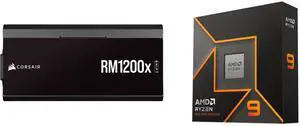 PSU CPU Combo -  Corsair CP-9020254-NA Bundle with  AMD 100-100000662WOF