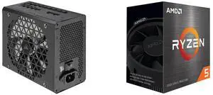 PSU CPU Combo -  Corsair CP-9020253-NA Bundle with  AMD 100-100000457BOX