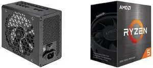 PSU CPU Combo -  Corsair CP-9020253-NA Bundle with  AMD 100-100001585BOX