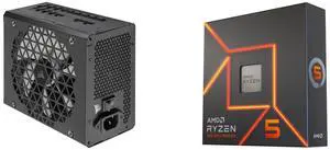 PSU CPU Combo -  Corsair CP-9020253-NA Bundle with  AMD 100-100000593WOF
