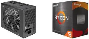 PSU CPU Combo -  Corsair CP-9020253-NA Bundle with  AMD 100-100000061WOF