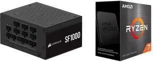 PSU CPU Combo -  Corsair CP-9020257-NA Bundle with  AMD 100-100000926WOF