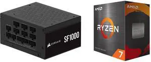 PSU CPU Combo -  Corsair CP-9020257-NA Bundle with  AMD 100-100001582BOX