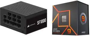 PSU CPU Combo -  Corsair CP-9020257-NA Bundle with  AMD 100-100000589WOF