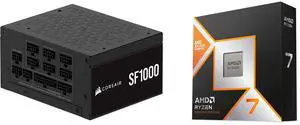 PSU CPU Combo -  Corsair CP-9020257-NA Bundle with  AMD 100-100001084WOF