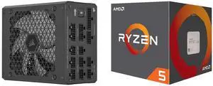 PSU CPU Combo -  Corsair CP-9020259-NA Bundle with  AMD 100-100000644BOX