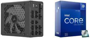 PSU CPU Combo -  Corsair CP-9020259-NA Bundle with  Intel BX8071512900KF