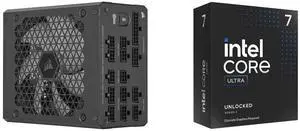 PSU CPU Combo -  Corsair CP-9020259-NA Bundle with  Intel BX80768265KF