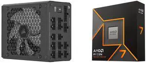 PSU CPU Combo -  Corsair CP-9020259-NA Bundle with  AMD 100-100001404WOF