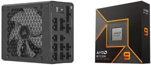 PSU CPU Combo -  Corsair CP-9020259-NA Bundle with  AMD 100-100000662WOF