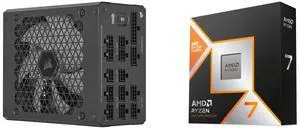 PSU CPU Combo -  Corsair CP-9020259-NA Bundle with  AMD 100-100001084WOF
