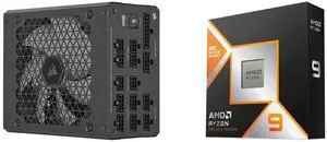PSU CPU Combo -  Corsair CP-9020259-NA Bundle with  AMD 100-100001368WOF