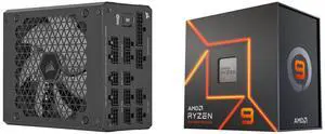 PSU CPU Combo -  Corsair CP-9020259-NA Bundle with  AMD 100-100000514WOF