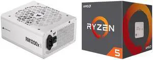 PSU CPU Combo -  Corsair CP-9020276-NA Bundle with  AMD 100-100000644BOX