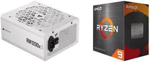 PSU CPU Combo -  Corsair CP-9020276-NA Bundle with  AMD 100-100000061WOF